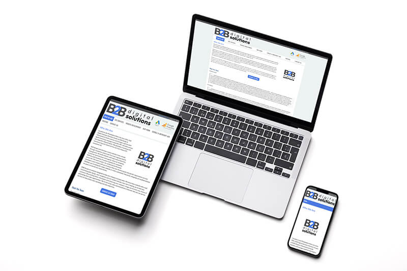B2B Digital Solutions creates websites for all screen sizes